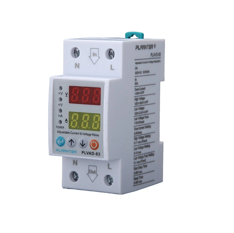 63A nastavljiva napetostna tokovna zaščita